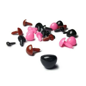 

Plush Toys Stuffed Animals Making DIY 100pcs/bag Plastic Safety Triangle Nose Doll