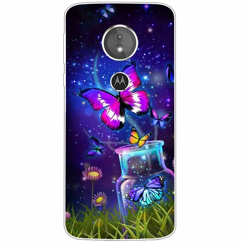 Animal Design TPU Soft Silicone Clear Case for Motorola Moto G6 Series