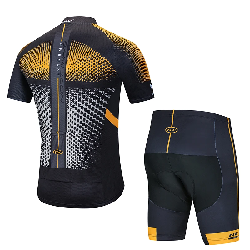 Camiseta de Ciclismo NW la onda del Norte conjunto Ropa bicicleta verano Maillot MTB deport|Велосипедные комплекты| |
