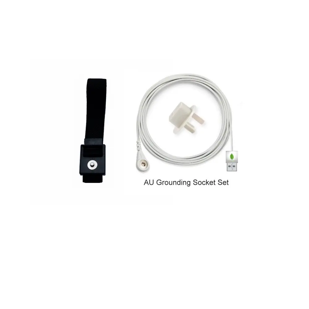 Earthing Wristband GROUNDED wristband with grounding cord 16.5 ft Earthing wristband anti-static