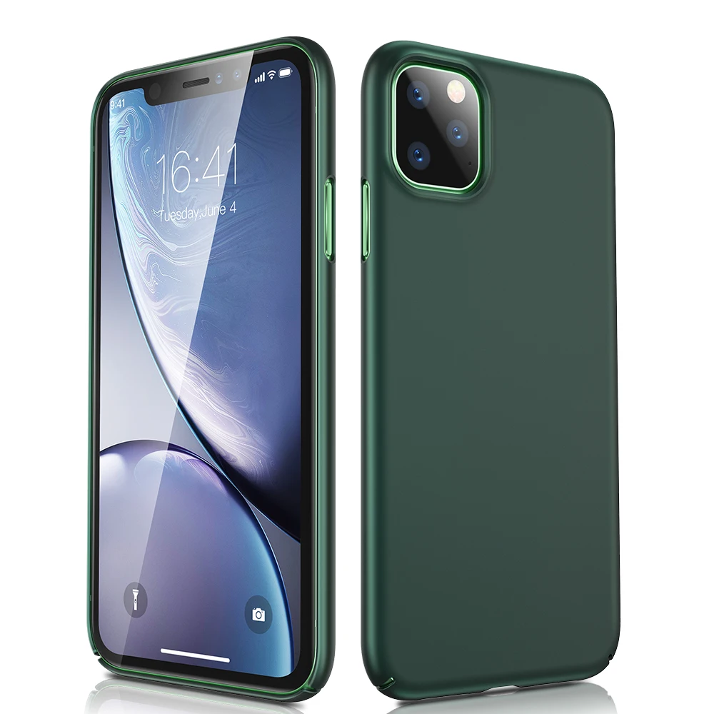 H739289b8ba2f44b1910a430273b9b65b6 ESR Case for iPhone 11 Pro Max 2019 Simple Protect Case Green Black Grip Brand Shockproof Protective Cover for iPhone11 iphon