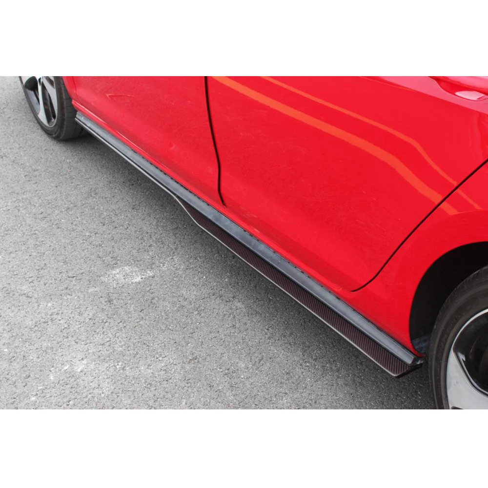 Углеродное волокно/FRP боковые юбки удлинитель губ для Volkswagen VW Golf 7 VII MK7 хэтчбек GTI только