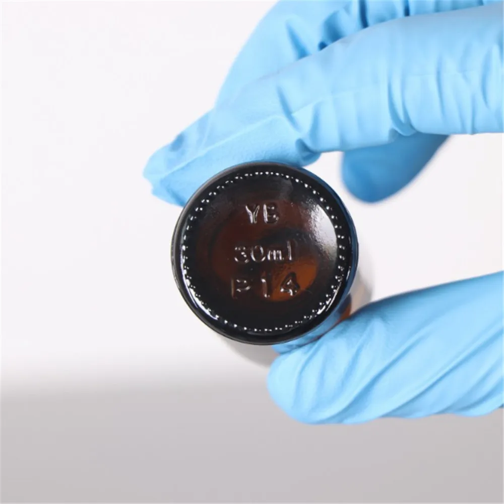 Hot Sale 5 -100ml Amber Pink Glass Dropper Bottle Jars Vials With Pipette For Cosmetic Perfume Essential Oil Bottles