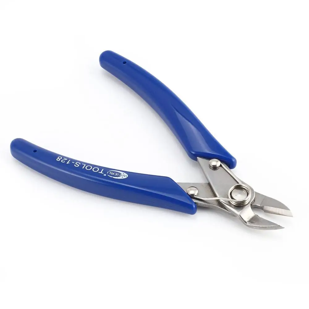 125mm 5 inch Precision Pliers Cutter Cutting Copper Cable Wire Repair Clamp DIY Electronic Hand Tools Shears Snips Nipper