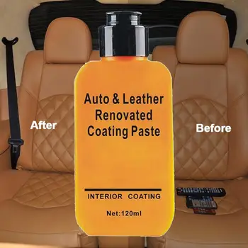 

120ML Car Exterior Accessories No Damage Auto Leather Renovated Coating Paste Long-term Maintenance Agent