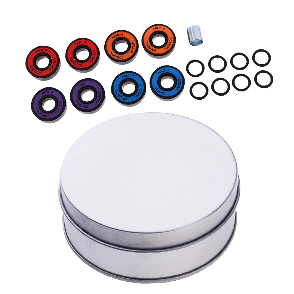 

Precision ABEC 9 Bearings for High Performance Skateboards and Inline Skates