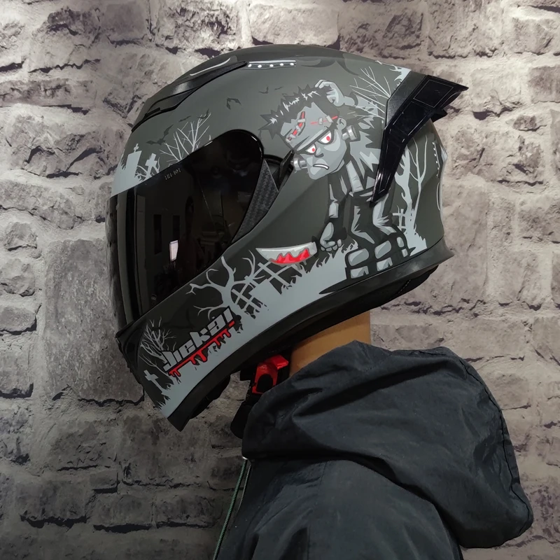 Certificado Dot, Casco De Moto Integral 