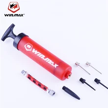 Plastic Hand Air Ball Hand Pump / Needle Ball Set Inflator Portable Ball Inflating Party Balloon Soccer Tools with Air Hose