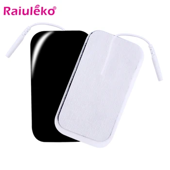 

20/50P Tens Electrode Pads Self Adhesive Replacement Pads for EMS Muscle Stimulator Acupuncture Digital Therapy Machine 2mm Plug