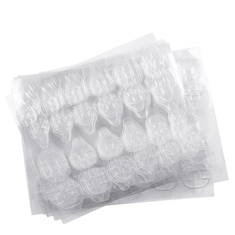

Double-Side Nail Glue Sticker,Nail Glue Jelly Gel Tape Adhesive Tabs Nail Glue Transparent Flexible Adhesive Fake Nails Tips For