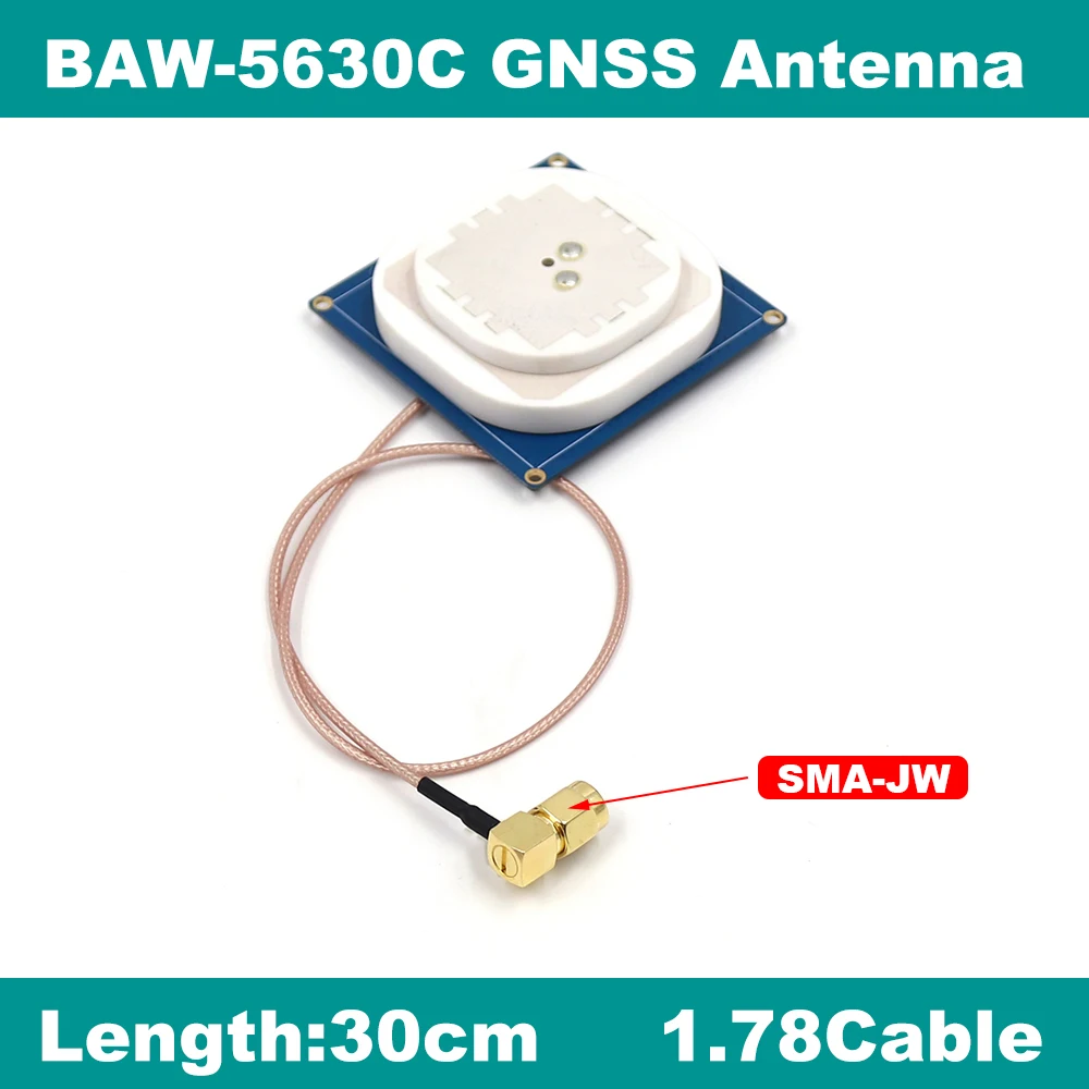 BEITIAN GNSS GPS antenna for ZED-F9P module RTK Drone Base UAV UGV GLO GAL BDS L1 L2 SMA-JW connector BAW-5630C | Автомобили и