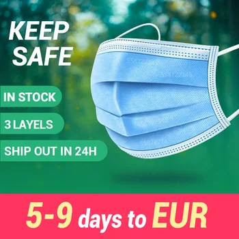 

Disposable Mask Mouth Mask Face Mask 3 Layer Safety Mask Meltblown Nonwoven Elastic Mask Earloop Mask