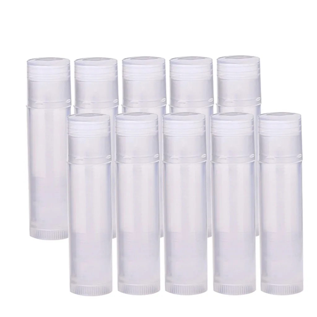 Lip Balm Containers Tubes - 10 Pack - DIY Handmade Cosmetic Makeup Lipstick Vials Lip Balm Containers Tubes - 10 Pack - DIY Handmade Cosmetic Makeup Lipstick Vials