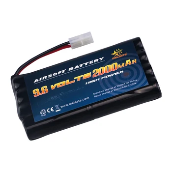 

Tamiya Connector 8S AA 9.6V 2000mAh NiMH Battery Pack for RC/Remote Control Cars Boats Trunk RC Gadgets Airsoft Guns Helicopter