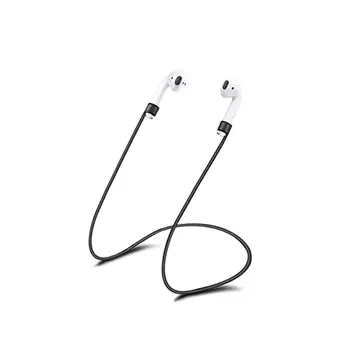 

1PC Silicone Cable Cord Headphone Earphone Strap For Apple Airpods Anti Lost Strap Loop String Rope For AirPods