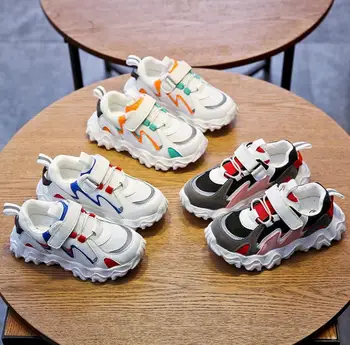 

Boys Brand High Quality Super Light Soft Children Casual Shoes Kids Footwear Rubber Girls Sport Shoes Unisex Kids Sneakers