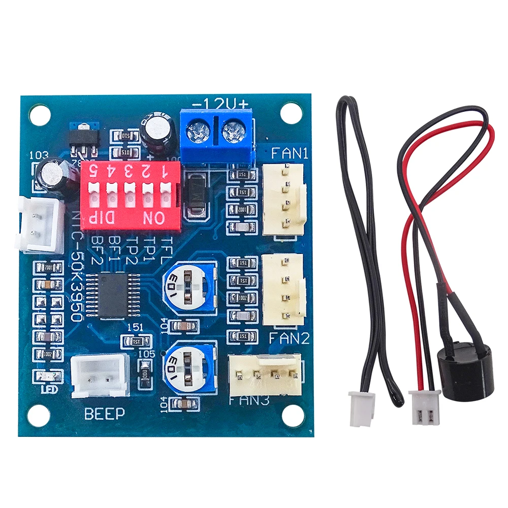 Módulo De Ventilador PWM DC 12V PWM PC CPU Ventilador Control De