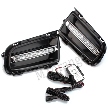 

fog lights for Mazda 6 2006-2009 LED DRL Daytime Running Light headlight headlights fog light fog lamps cover day light foglight