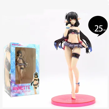

Anime Phantasy Star Online 2 ES Annette Sexy girls Swimsuit PVC Action Figures toys Anime figure Toys For Kids children gifts