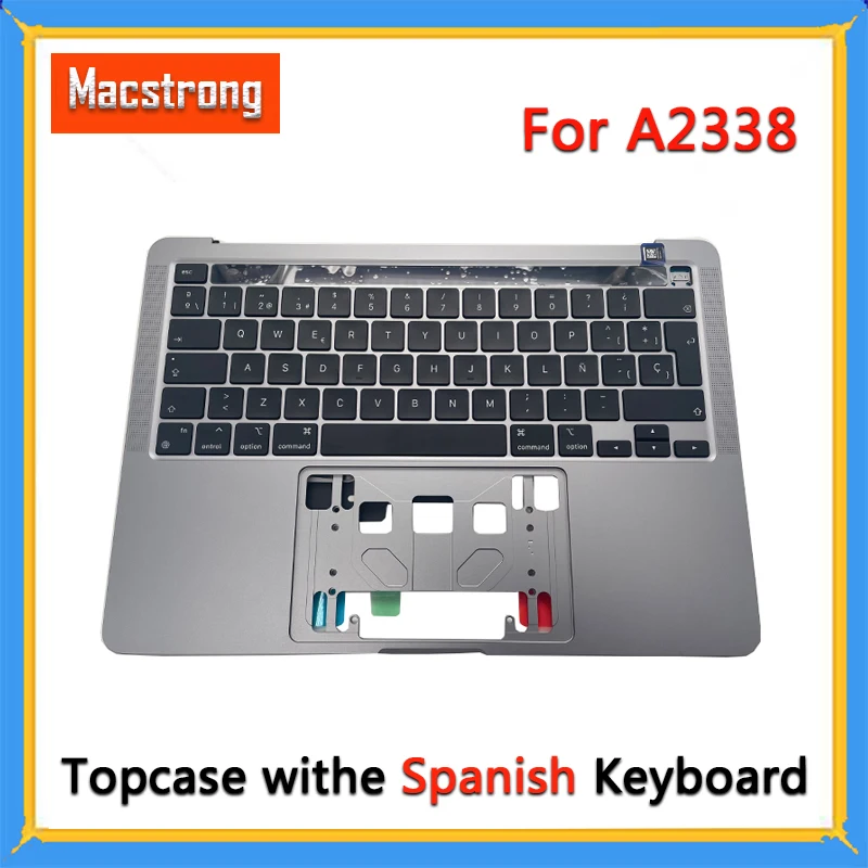 

Новинка A2338 Topcase с испанской клавиатурой для Macbook Pro 13,3 ''A2338 Top Case Palmrest с французской/английской клавиатурой 2020 года