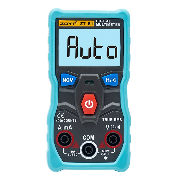 ZT-S2 4000 counts digital multimeter auto range digital professional multimeter