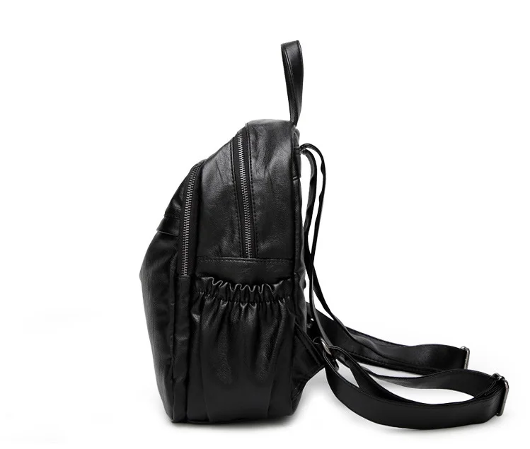 Винтажные кожаные рюкзаки Женская дорожная сумка через плечо Mochilas женский рюкзак большой емкости рюкзаки для девочек Dayback C1157