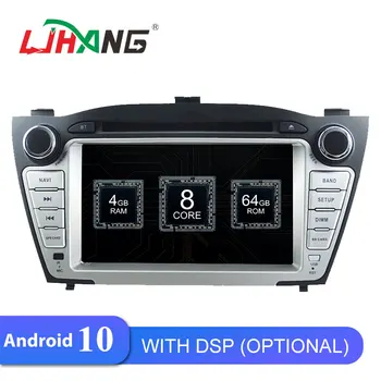

LJHANG 8 Core 4G+64G Android 10 Car DVD Player For HYUNDAI TUCSON ix35 2009-2015 WIFI Multimedia GPS Navi 2 Din Car Stereo Video