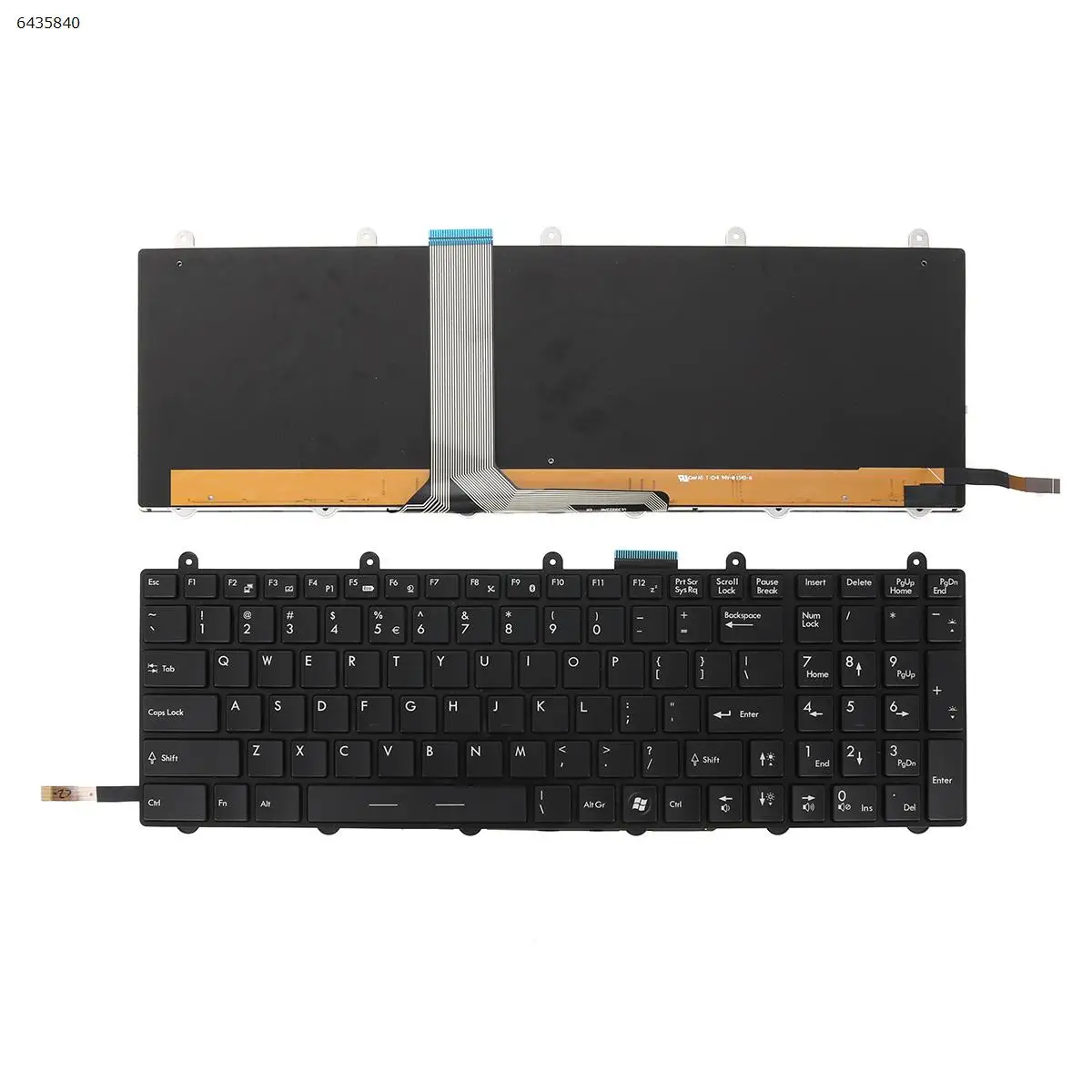 US New Keyboard for MSI MS-16F4 MS-1762 MS-1763 MS-16GF MS-1759 GE60 GE70 GT780 GT783 Laptop Full Colorful Backlit