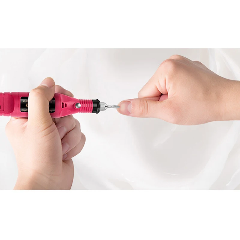 110/220 В профессиональная электрическая дрель для ногтей маникюрный набор машина для дизайна ногтей ручка для педикюра инструмент Аксессуары пилка для ногтей набор