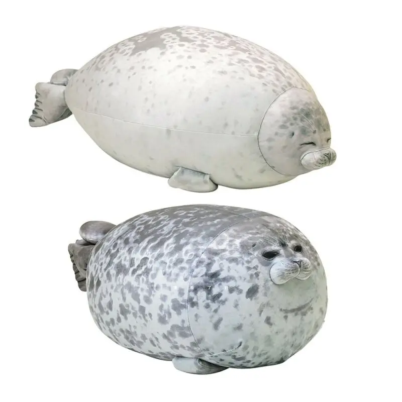 chubby blob seal plush
