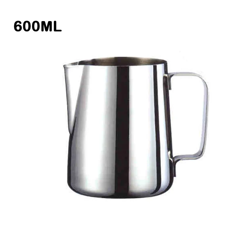 600ml Hifuar 100 мл/200 мл/300 мл/450 мл портативный Pro бариста чайник Эспрессо кофеварка Moka горшок из нержавеющей стали кофейник чайник - Цвет: 600ml