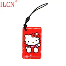 UID S50 1K 13,56 Mhz сменная NFC RFID карта жетон бирка значок брелок перезаписываемый Универсальный идентификатор мультфильм водонепроницаемый брелок Быстрая 1