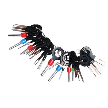 

39pcs Terminal Removal Key Durable Wiring Stylus Repair Kit Connector Pin Release Extractor Puller for Car Auto