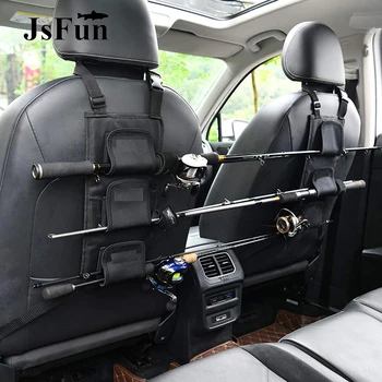 

Car Fishing Rod Frame Car Seat Rod Fixing Belt Outdoor Fishing Tackle Universal Fishing Rod Rack Rear Seat Fixed Pole Belt PJ216