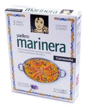 

Carmencita Paellero Marinera Paella Spice Mix by Proaliment Jesus Navarro S.A.