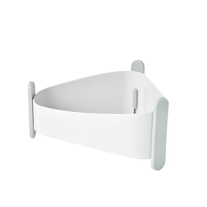 Bathroom Storage Rack Kitchen storage Rectangle Semicircle Wall Shelf Bathroom Organizer Shelves For Wall Shelf Makeup Organize - Цвет: Красный