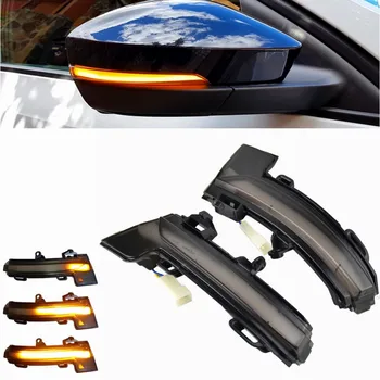 

Dynamic LED Turn Signal Blinker Mirror flasher Light For Skoda Octavia Mk3 A7 5E 2013-2019