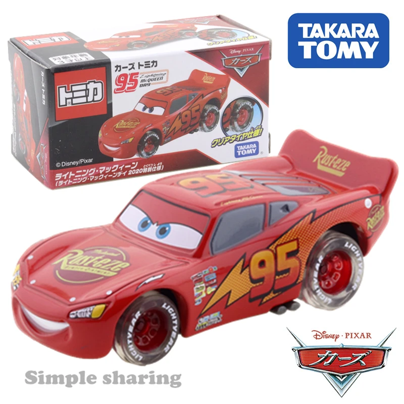 Takara Tomy Tomica Disney Pixar Cars Lightning McQueen Day Collection 2020 Kids Toys Motor Vehicle Diecast Metal Model |