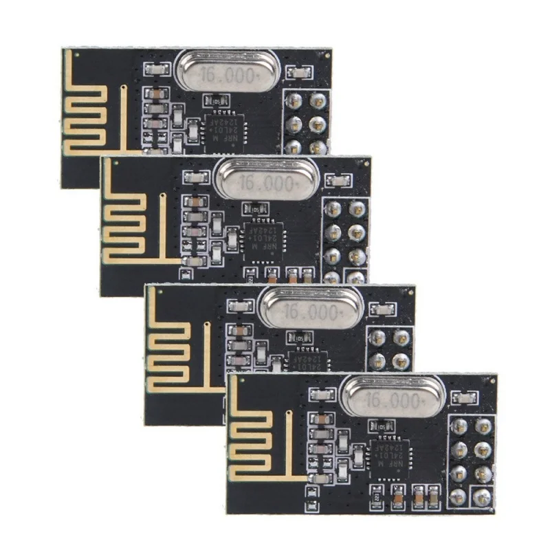 4 шт NRF24L01 + 2 ГГц антенна беспроводной приемопередатчик модуль для Arduino Новый |
