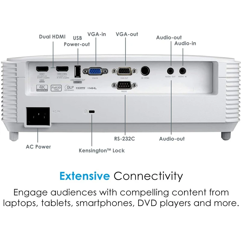 Proyektor Optoma 1080P Full HD DLP 