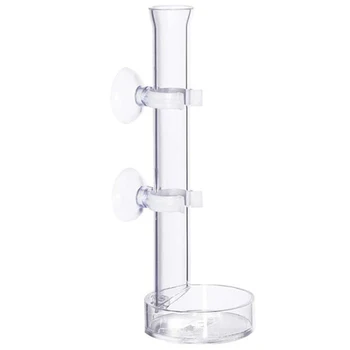 

Acrylic Shrimp Feeding Tray Fish Food Feeder Aquarium Fish Tank Feeding Tube