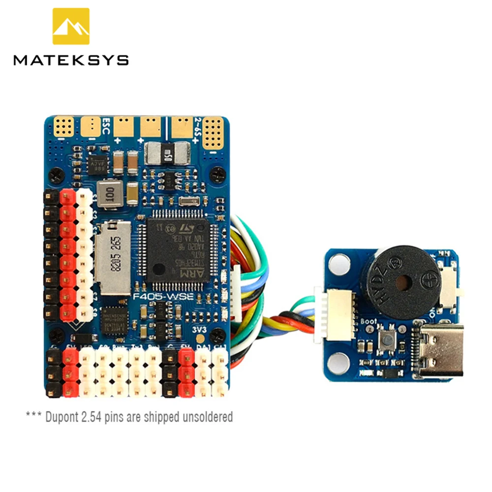 Mateksys MATEK F405-WSEWing MPU6000 Baro DPS310 OSD Blackbox F4 Контроллер полета 2-6S INAV RC самолет FPV дроны |