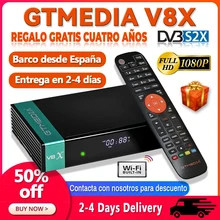 FTA 1080P Gtmedia v8X фоторесивер, обновленный спутниковый ресивер gtmedia v8 nova, встроенный Wi-Fi, приемник gtmedia v7 s2x в Испании FTA 1080P Gtmedia v8X фоторесивер, обновленный спутниковый ресивер gtmedia v8 nova, встроенный Wi-Fi, приемник gtmedia v7 s2x в Испании