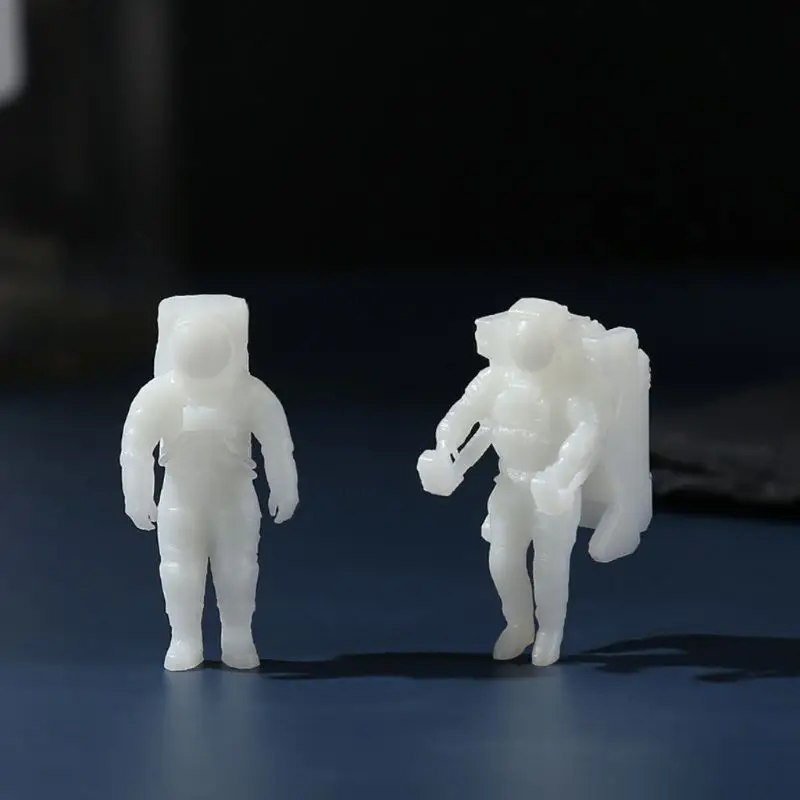 

5Pcs Resin Spaceman Jewelry Fillings Silicone Mini Astronaut Modeling Resin Mold Magic Planet Theme Resin Jewelry Making