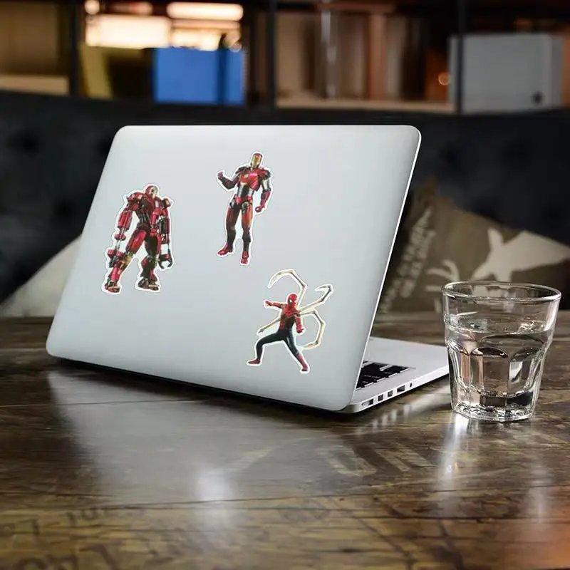 54 шт наклейки IRONMAN Hero Американский мультфильм для автомобиля ноутбук наклейка