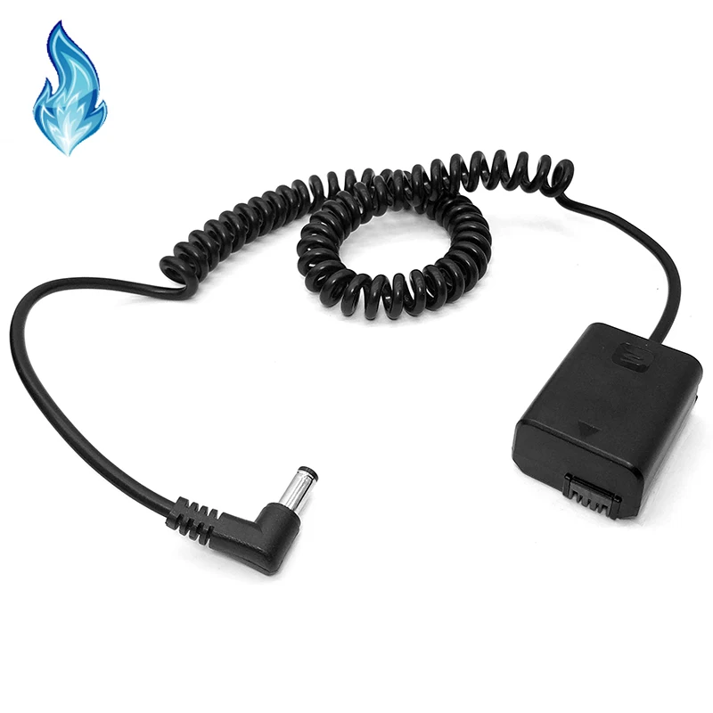 USB адаптер переходник AC-PW20 NP-FW50 спирали для sony Камера Alpha NEX F3 5R 5T 3N 5N A33 A37 A55 A7 A5100 A6000 A6300 A6500