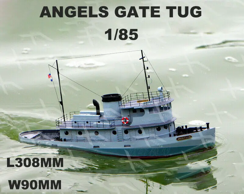 

ANGELS GATE tug 308 mm Scale 1:96 RC model kit tug working boat
