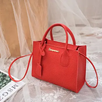 

women Small squar bag Lychee pattern party purse designer crossbody shoulder messenger bags Fashion handbag dropshipping