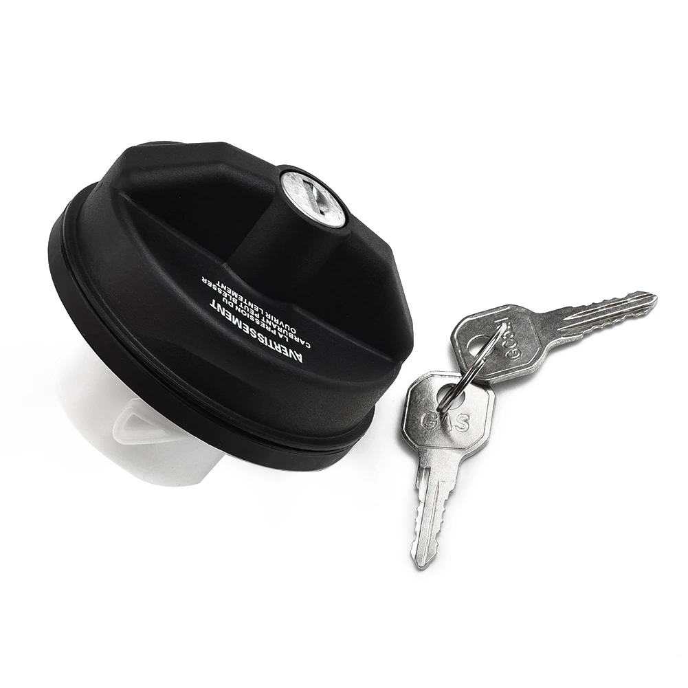 Lockable Gas Fuel Tank Cover For for Jeep for Dodge RAM 1500 2002-2013 Locking Gas Fuel Cap W/2 KEY 5278655AB 2001-16