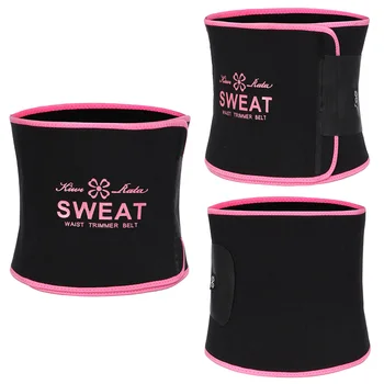 Waist Trainer Belly Shaper Sweat Belt – Pink